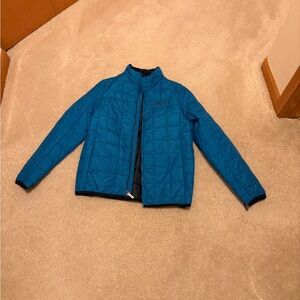 Youth Turquoise Lightweight Puffer Jacket